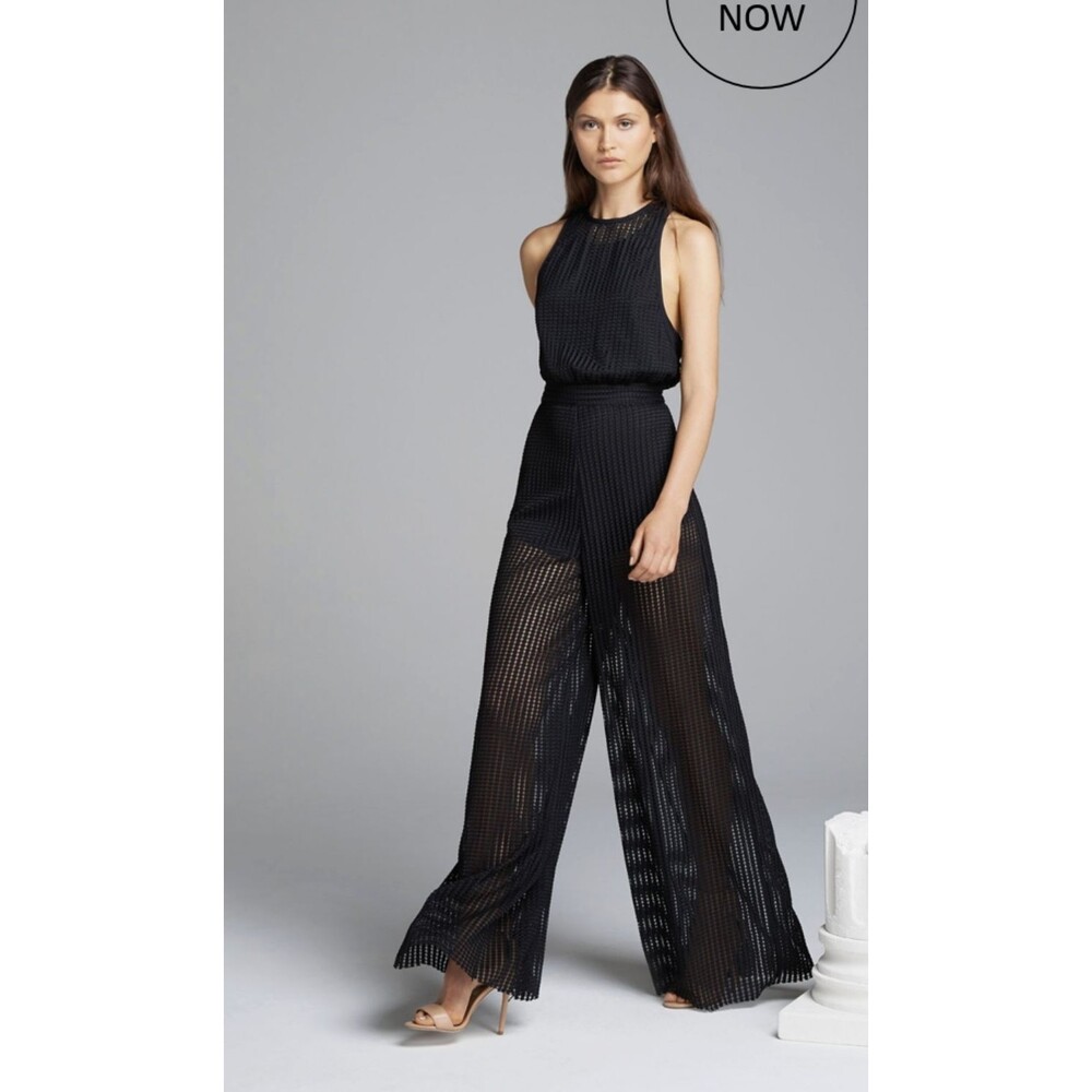 ALICE MCCALL Size 2 Release Me Jumpsuit Playsuit Black - Excellent